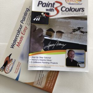 Watercolour Made Easy Book AND Paint with 3 Colours